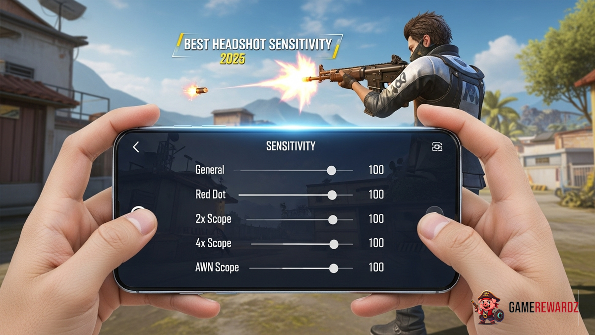 Free Fire Best Headshot Sensitivity Settings 2025